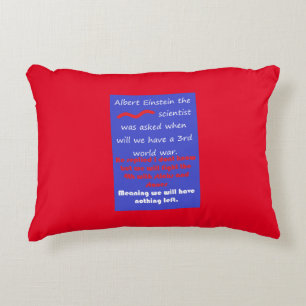 WORDS EDUCATION MATHS SCIENCE IDEAS ACCENT PILLOW