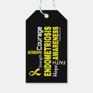 Words...Endometriosis Gift Tags