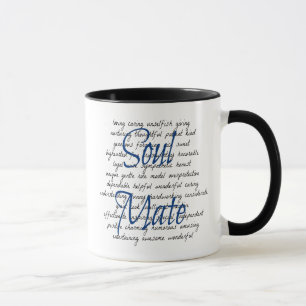 Words for Soul Mate Mug