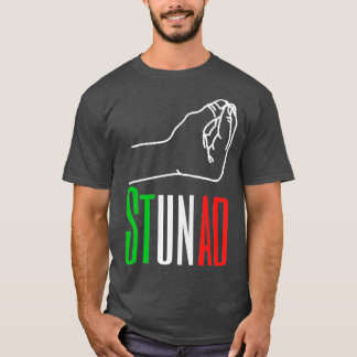 Words in Italian Stunad Italian Funny Italy Gift T-Shirt