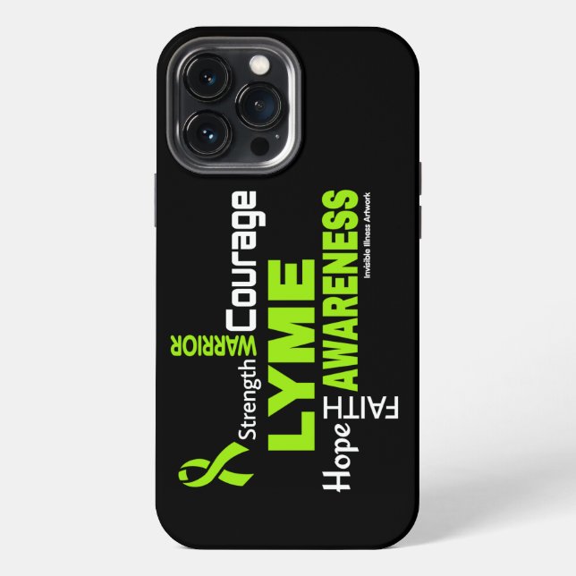 Words...Lyme iPhone Case (Back)