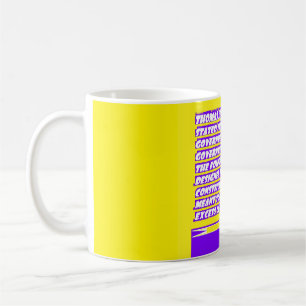 Words message graphics about AMERICA Coffee Mug