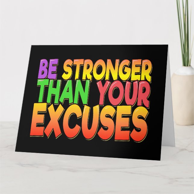 Words of Fun Wisdom Card (Front)