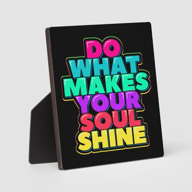 Words of Fun Wisdom Plaque (Front)