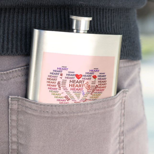 Words of Heart Classic Flask (In Situ)