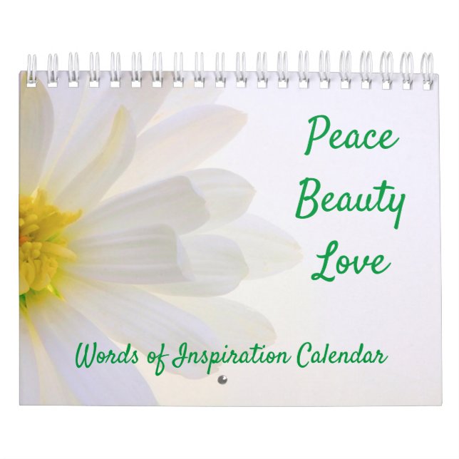 Words of Inspiration Nature Calendar (Cover)