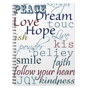 Words of Inspiration Notebook