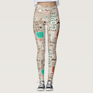 Words of Love Leggings
