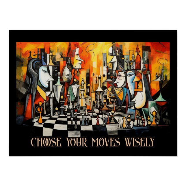 Words of Wisdom Chess  Poster (Front)