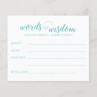 Words of Wisdom For New Parents Baby Shower Advice
