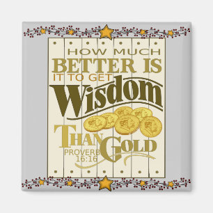 Words of Wisdom Magnet