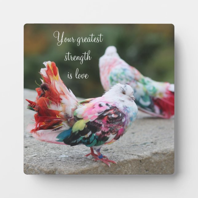 Words of Wisdom Tabletop Plaque with Easel (Front)