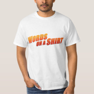 Words on a Shirt
