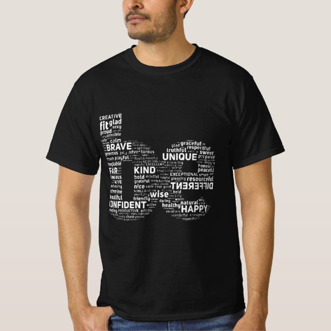 Words That Shape Us I Am More Than Enough Strength T-Shirt (Front)