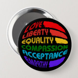 Words To Live By 4 Inch Round Button