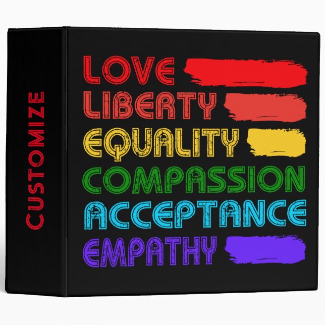 Words To Live By Binder (Front/Spine)