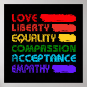 Words To Live By Poster