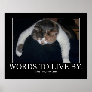 Words to Live By Poster