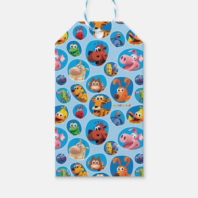 WordWorld Gift Tag (Front)