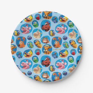 WordWorld Party Plate