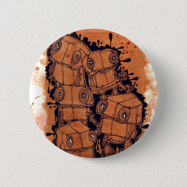 work0038 2 inch round button (Front)