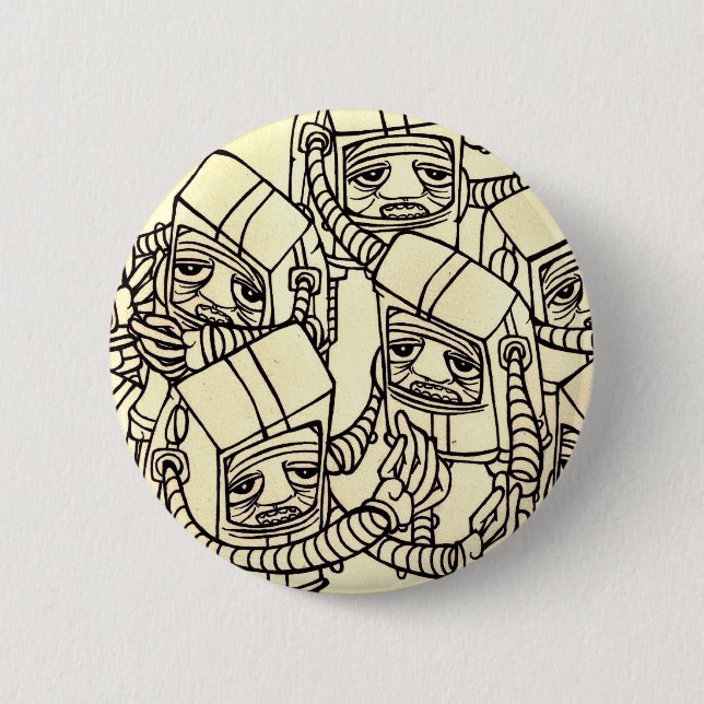 work0189 2 inch round button (Front)