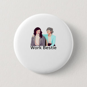 Work Beast Classic 2 Inch Round Button