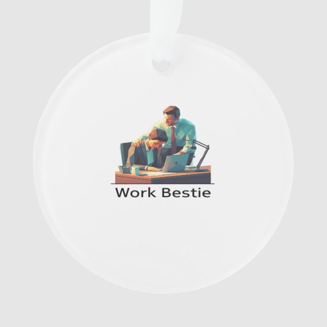 Work Best Classic Ornament (Front)