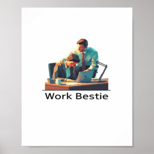 Work Best Classic Poster