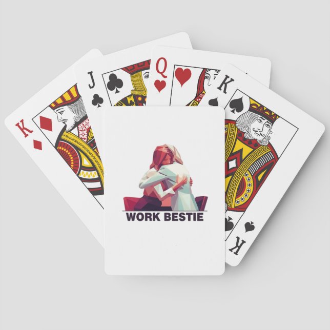 Work Best Classic Viral Playing Cards (Back)