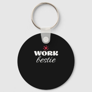 Work Bestie Classic Keychain