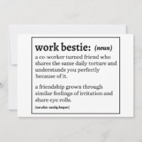 Work Bestie definition