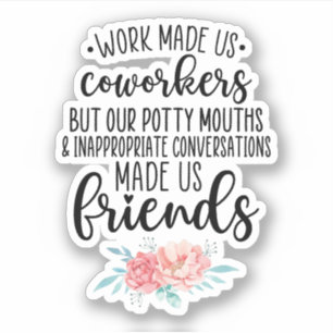 Work Bestie Gift, Coworker Gift For Work Friend