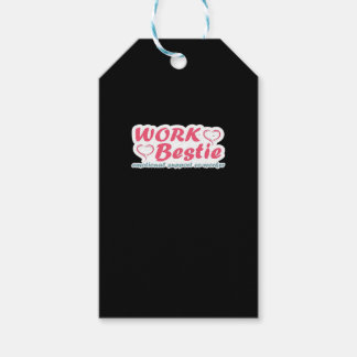 Work Bestie Gifts Quote Emotional Help Co-Worker O Gift Tags