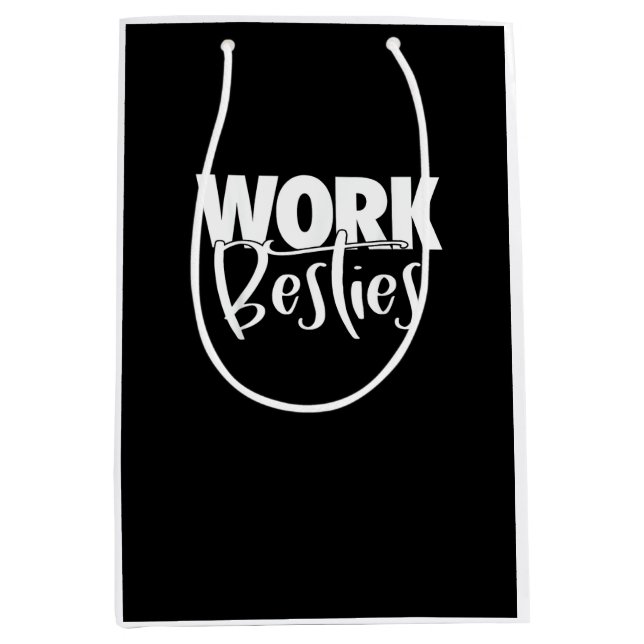 Work Buddies - Work Besties Medium Gift Bag (Front)
