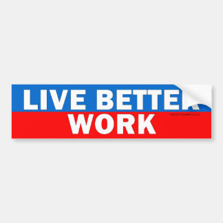 Work Bumper Sticker