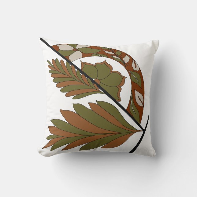 Work Desk Styling, Office Setup, Study Space, Mini Throw Pillow (Front)