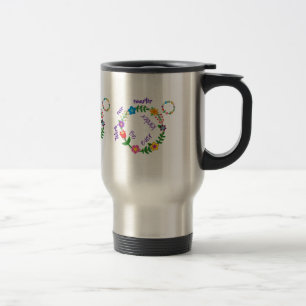 Work ever smarter, Be ever kinder (© Mira) Travel Mug