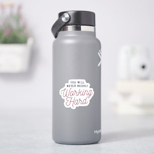 Work Hard 10pc Waterproof Sticker Set