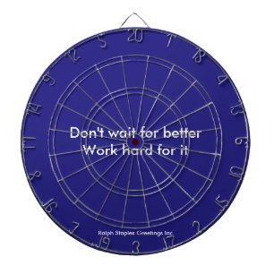 Work Hard Dartboard