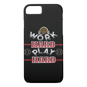 Work Hard Play Hard Classic Case-Mate iPhone Case