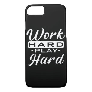 Work Hard Play Hard - Labor Day Case-Mate iPhone Case