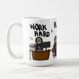 Work Hard, Play Hard, Nap Hard Coffee Mug