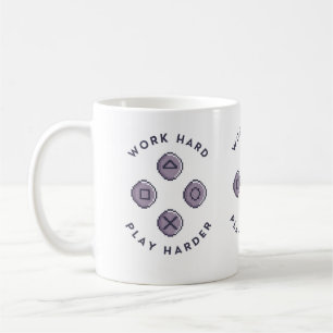 Work Hard Play Harder Coffee Mug