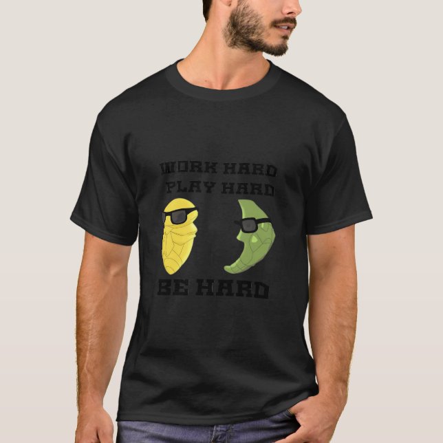 Work Hard, Play So Hard, Be Hard Classic T-Shirt (Front)