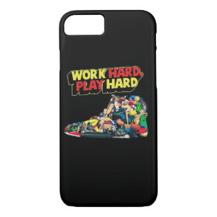 Work Hard Play So Hard - Labor Day Funny Case-Mate iPhone Case