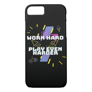 Work Hard, Play So Hard Premium Case-Mate iPhone Case