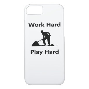 Work Hard Play So Hard Worker Classic Case-Mate iPhone Case