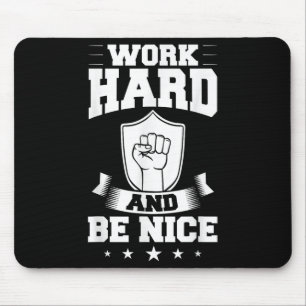 Work Hard Quotes Insration Motivational Saying  Mouse Pad