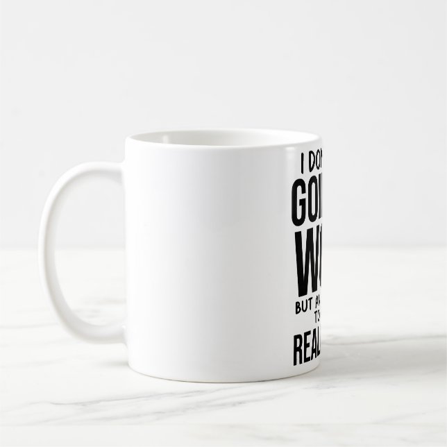 Work Humour - Going to Work Sucks Coffee Mug (Left)